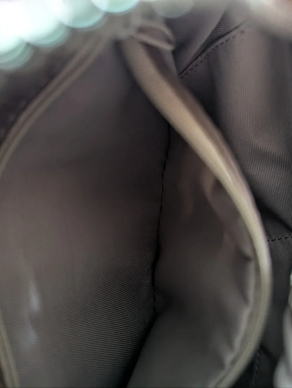 Valentina Pebbled Leather Taupe Multi-Wear Sling Backpack Bag